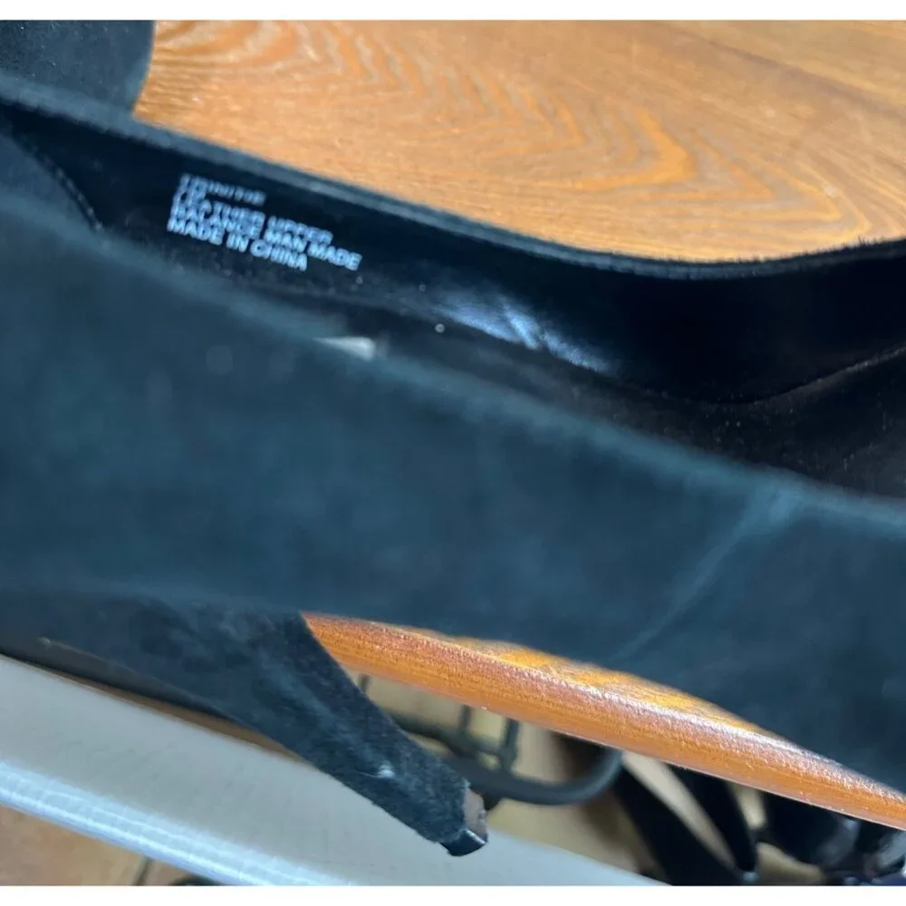 Steve Madden 7M Stylist Stiletto High Heel Pump Shoes Black